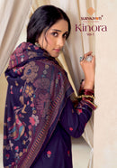 Suryajyoti Kinora Vol 1 Jam Satin Printed Designer Suit
