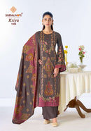 Suryajyoti Kriya Vol 1 Jam Satin Embroidered Designer Suit