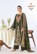 Suryajyoti Kriya Vol 1 Jam Satin Embroidered Designer Suit
