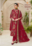 Suryajyoti Naishaa Vol 54 Jam Satin Designer Suit Set