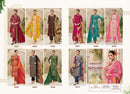Suryajyoti Naishaa Vol 54 Jam Satin Designer Suit Set