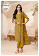 Suryajyoti Nikhaar Vol 15 Premium Ready Made Suit