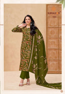 Suryajyoti Nora Vol 1 Premium Satin Printed Salwar Suit
