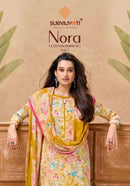 Suryajyoti Nora Vol 1 Premium Satin Printed Salwar Suit