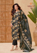 Suryajyoti Nora Vol 1 Premium Satin Printed Salwar Suit