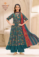 Suryajyoti Princess Vol 21 Premium Rayon Printed Salwar Suits