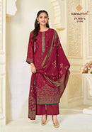 Suryajyoti Pushpa Vol 21 Premium Modal Embroidery Suit Set