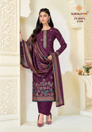 Suryajyoti Pushpa Vol 21 Premium Modal Embroidery Suit Set