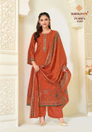 Suryajyoti Pushpa Vol 21 Premium Modal Embroidery Suit Set