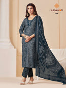 Suryajyoti Trendy Cotton Vol 72 Premium Stitched Cotton Suit