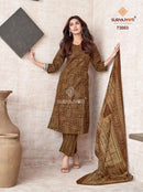 Suryajyoti Vol 73 Premium Cotton Printed Ethnic Suits Set