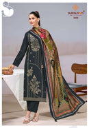 Suryajyoti Zaira Vol 3 Premium Jam Satin Embroidery Work Suit Set