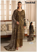 Tawakkal Fabrics Saba Vol 4 Designer  Pure Heavy Cotton Pakistani Suit