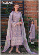 Tawakkal Fabrics Saba Vol 4 Designer  Pure Heavy Cotton Pakistani Suit
