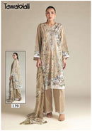 Tawakkal Fabrics Saba Vol 4 Designer  Pure Heavy Cotton Pakistani Suit