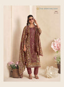 The Hermitage Zaira Premium Lawn Cotton Embroidered Salwar Suit