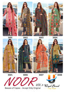 U Royal Noor Vol 3 Premium Cotton Digital Printed Salwar Suit