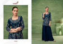 Vamika Jalwa Heavy Embroidered Roman Silk Ethnic Suits