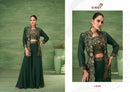 Vamika Jalwa Heavy Embroidered Roman Silk Ethnic Suits