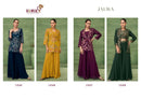 Vamika Jalwa Heavy Embroidered Roman Silk Ethnic Suits