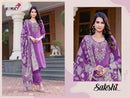 Vamika Sakshi Viscose Designer Work Ready Made Suit Set