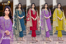 Vamika Sakshi Viscose Designer Work Ready Made Suit Set