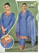 Vamika Siya Vol 1 Roman Silk Fancy Designer Ready Made Suits