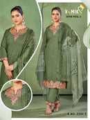 Vamika Siya Vol 1 Roman Silk Fancy Designer Ready Made Suits