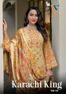 Vandana Karachi King Vol 44 Premium Cotton Digital Printed Suit