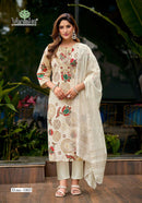 Vaniska Fiona Premium Straight Style Kurta Pant Dupatta Set