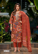 Vaniska Fiona Premium Straight Style Kurta Pant Dupatta Set