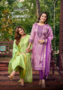 Vansika Simmer Vol 1 Premium Silk Straight Kurti Pant Set