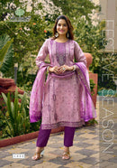 Vansika Simmer Vol 1 Premium Silk Straight Kurti Pant Set