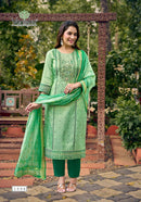 Vansika Simmer Vol 1 Premium Silk Straight Kurti Pant Set