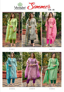 Vansika Simmer Vol 1 Premium Silk Straight Kurti Pant Set