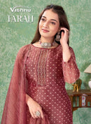Vishnu Impex Farah Designer Silk Embroidered Salwar Suit