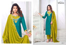 Vishnu Impex Mahika Vichitra Silk Sequence Embroidery Designer Salwar Suit