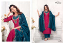 Vishnu Impex Mahika Vichitra Silk Sequence Embroidery Designer Salwar Suit