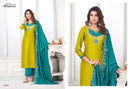 Vishnu Impex Mahika Vichitra Silk Sequence Embroidery Designer Salwar Suit