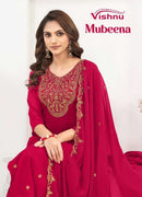 Vishnu Impex Mubeena Premium Georgette Designer Suit
