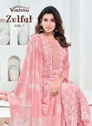Vishnu Impex Zulfat Vol 7 Georgette Swarovski Work Salwar Suit