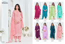 Vishnu Impex Zulfat Vol 7 Georgette Swarovski Work Salwar Suit