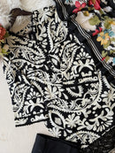 Black & White Digital Printed Cotton Suit