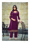 Woodee Tanisha Vol 2 Designer Viscose Embroidered Kurti Set