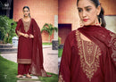Woodee Veda Vol 2 Premium Viscose Embroidery Work Suit