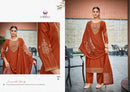 Woodee Veda Vol 2 Premium Viscose Embroidery Work Suit