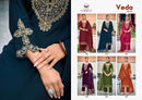 Woodee Veda Vol 2 Premium Viscose Embroidery Work Suit