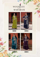 Wooglee Maharani Designer Rayon Embroidered Salwar Suit