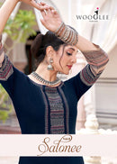 Wooglee Salonee Vol 8 Premium Rayon Embroidered Designer Kurti