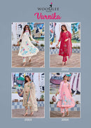 Wooglee Varnika Chanderi Silk Designer Anarkali Gown